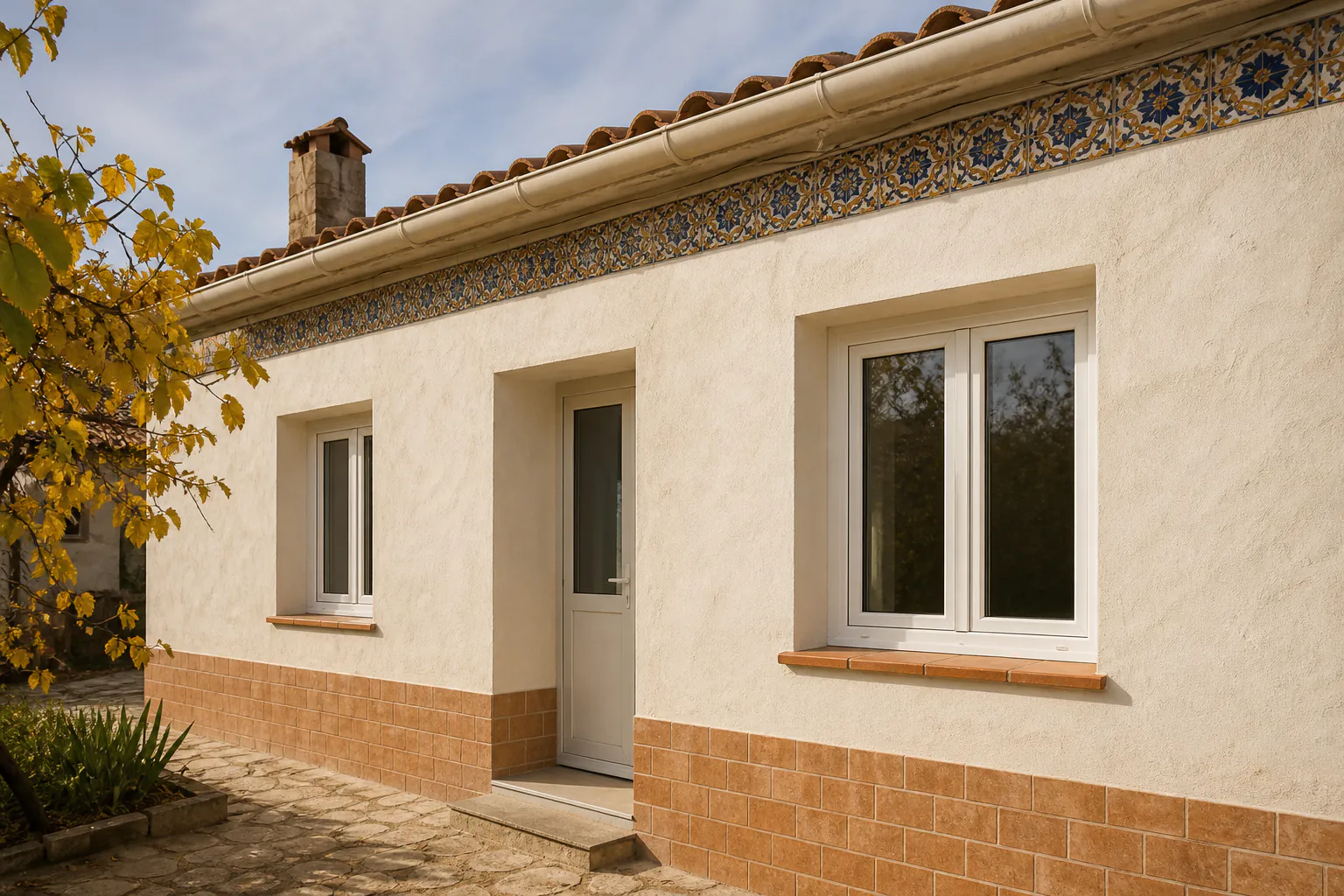 Vivienda tradicional de Castellón adaptada con ventanas de PVC