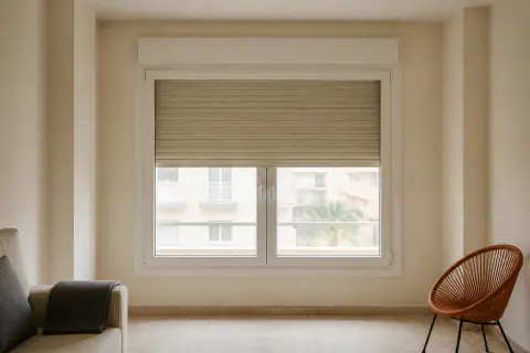 Integrated roller shutter